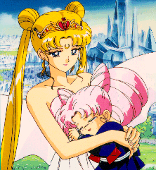 Neo-Queen Serenity and Chibiusa